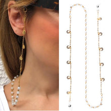 Load image into Gallery viewer, 2019 New Fashion Eye Glasses Sunglasses beading Vintage Chain Holder Lanyard Necklace Sunglasses Necklace Eyeglass Lanyard Strap